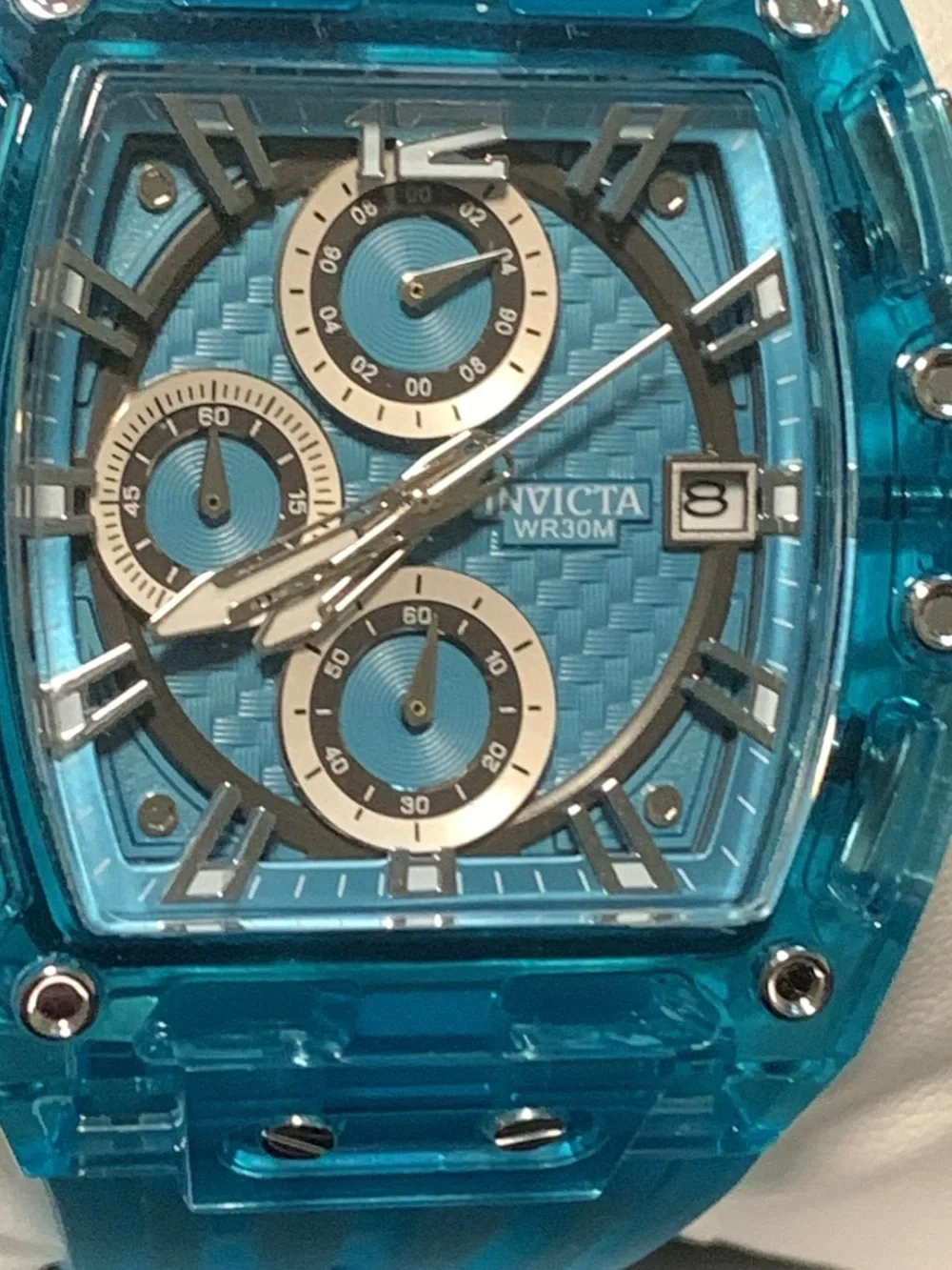 Invicta Blue Chronograph Watch